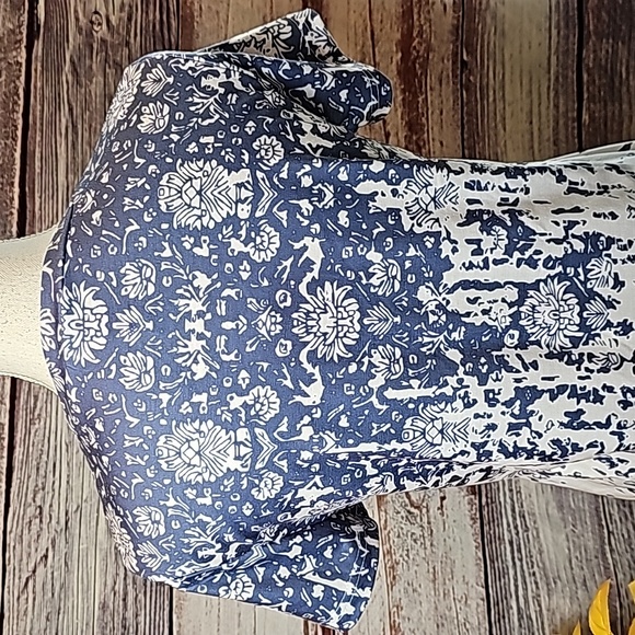 NWT NORACORA SLATE BLUE SHORT SLEEVE PULLOVER TEE - Picture 6 of 13